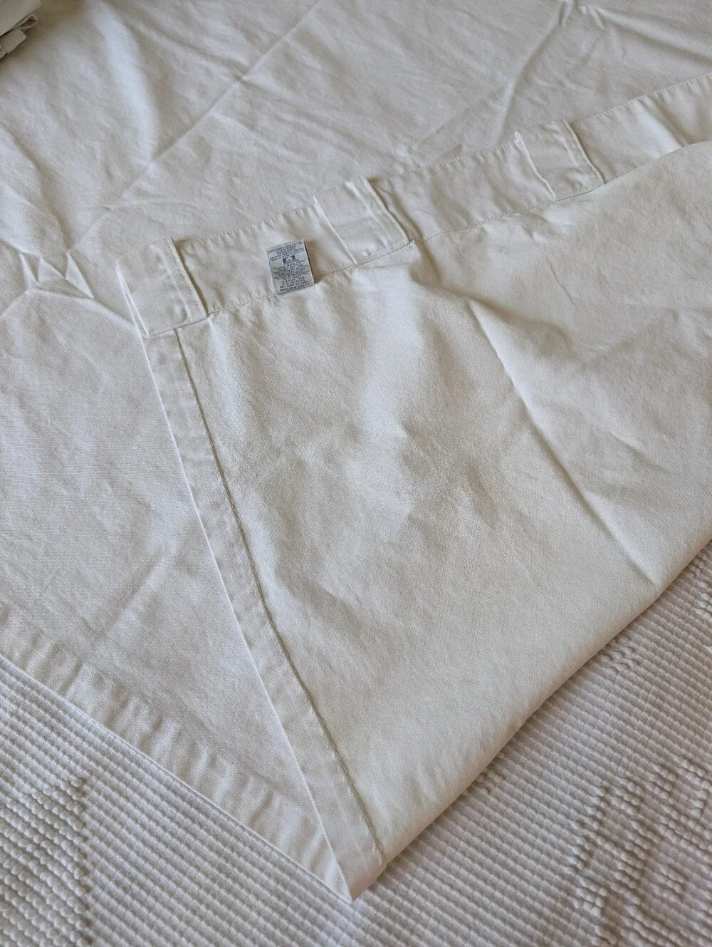 4 Linden Street Cream Cotton Curtain Panels  76